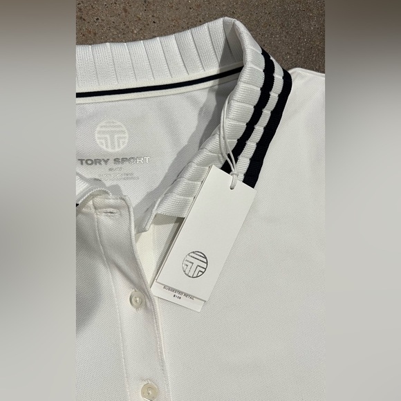 Tory Burch Sleeveless Golf Polo - Picture 2 of 5